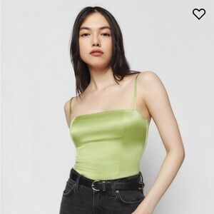 Reformation Overland Silk Top